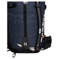 Detail view of the Mammut Trion 28 Backpack in Marine Black colourway, women model