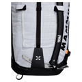Detail view of the Mammut Trion 38L Backpack in Black White colourway, women model