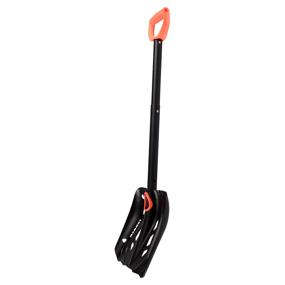 Main view of the Mamut Alugator Pro Light HOE Shovel in black colourway, unisex's model