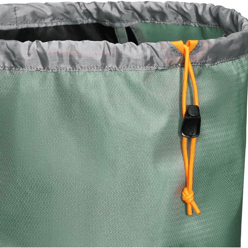 Close view of the Mamut Lithium 30L Backpack in Jade Black colourway, women's model