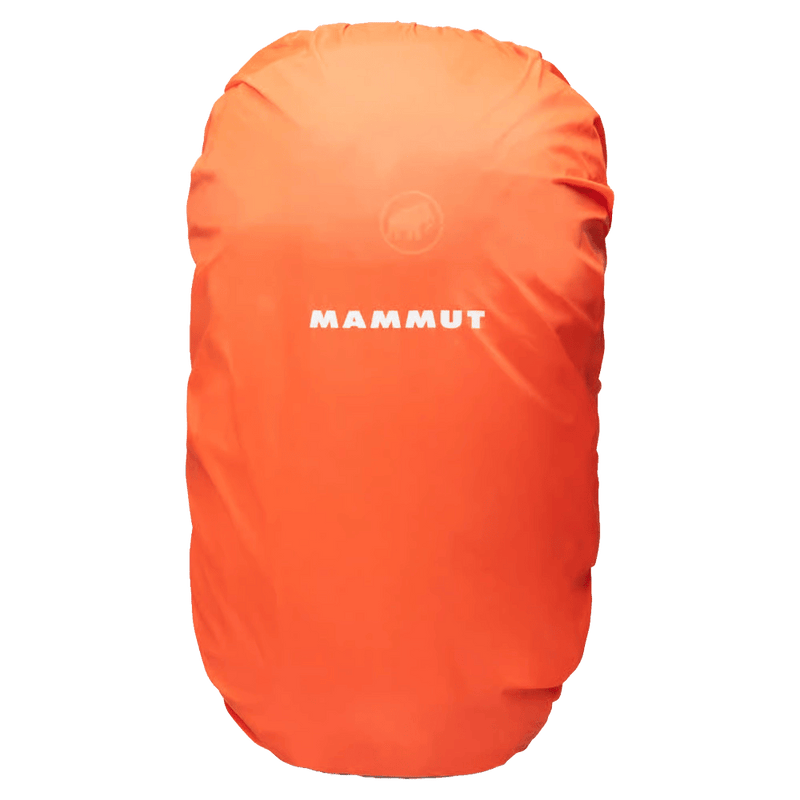 Shield view of the Mamut Lithium 30L Backpack in Sapphire Black colourway, unisex's model