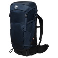 Main view of the Mamut Lithium 40L Backpack in Sapphire Black colourway, women's model