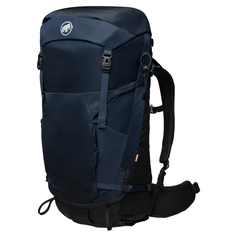 Main view of the Mamut Lithium 40L Backpack in Sapphire Black colourway, women's model