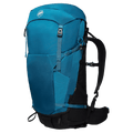 Main view of the Mamut Lithium 40L Backpack in Sapphire Black colourway, unisex's model