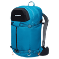 Main view of the Mamut Nirvana 35L Backpack in Sapphire Black colourway, unisex's model
