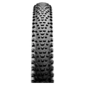 Front view of the Maxxis Rekon Race Bike Tyre in Black colourway, Wire 60TPI model
