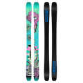 Two up view of Moment 2027 Bella 101 Ski - Womens
