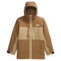 The North Face Freedom Insulated Ski Jacket in Utility Brown-Khaki Stone