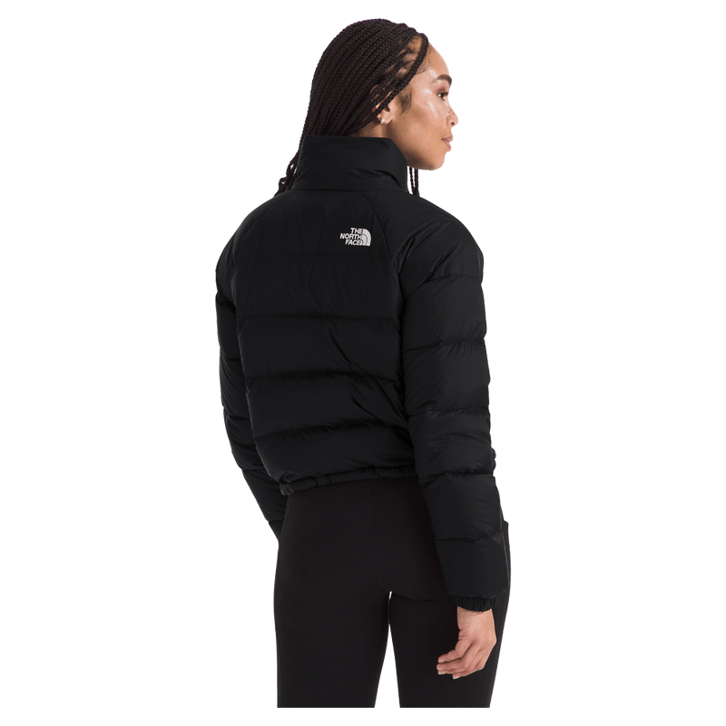 Woman wearing The North Face Hydrenalite Down Jacket in Black