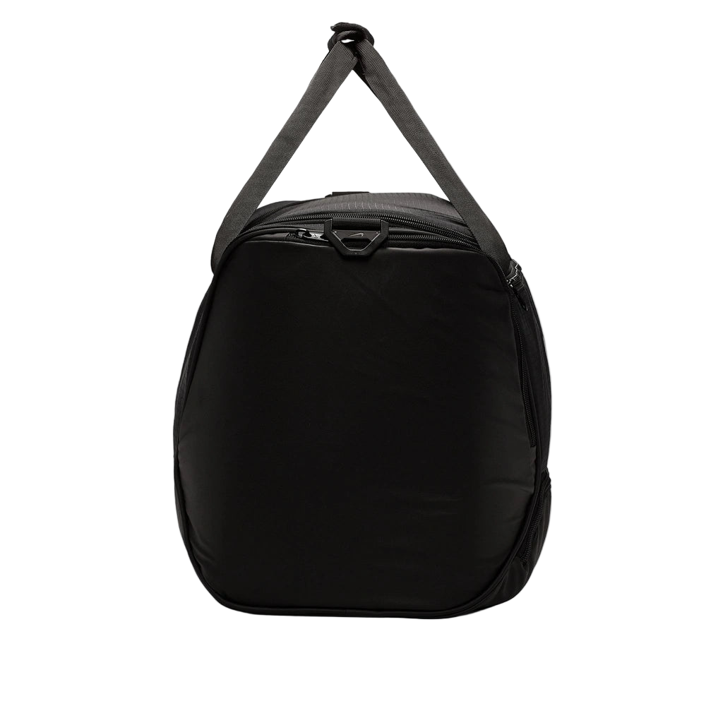 Image of the end of the Nike Brasilia Duffel in Black 
