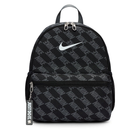 Front image of the Brasilia JDI Backpack in Black-Iron Grey-White