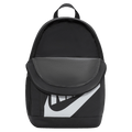 Open view of the Nike Elemental Backpack in Black colourway, kids model
