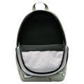 open view of the Nike Elemental Backpack in Fogged Green colourway, kids model