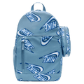 Main view of the Nike Elemental Backpack in Work Blue colourway, kids model