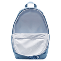 Open view of the Nike Elemental Backpack in Work Blue colourway, kids model