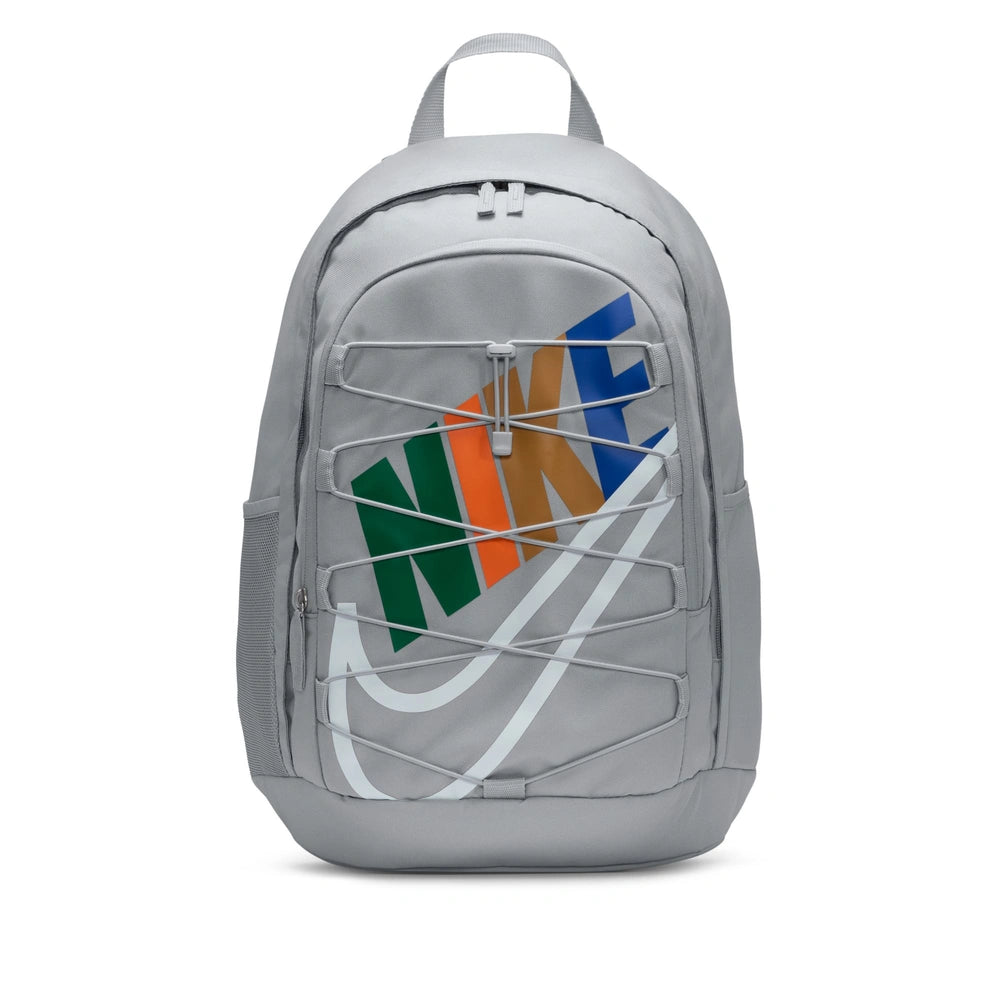 Front image of the Hayward Backpack in Wolf Grey Multi White 