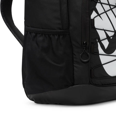 Side image of the Hayward Backpack in Black White
