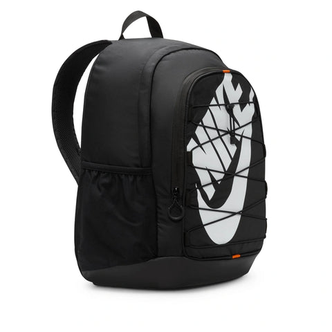 Side image of the Hayward Backpack in Black White
