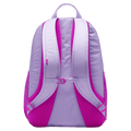 Back view of the Nike Hayward Backpack in Hyper Violet colourway, kids model