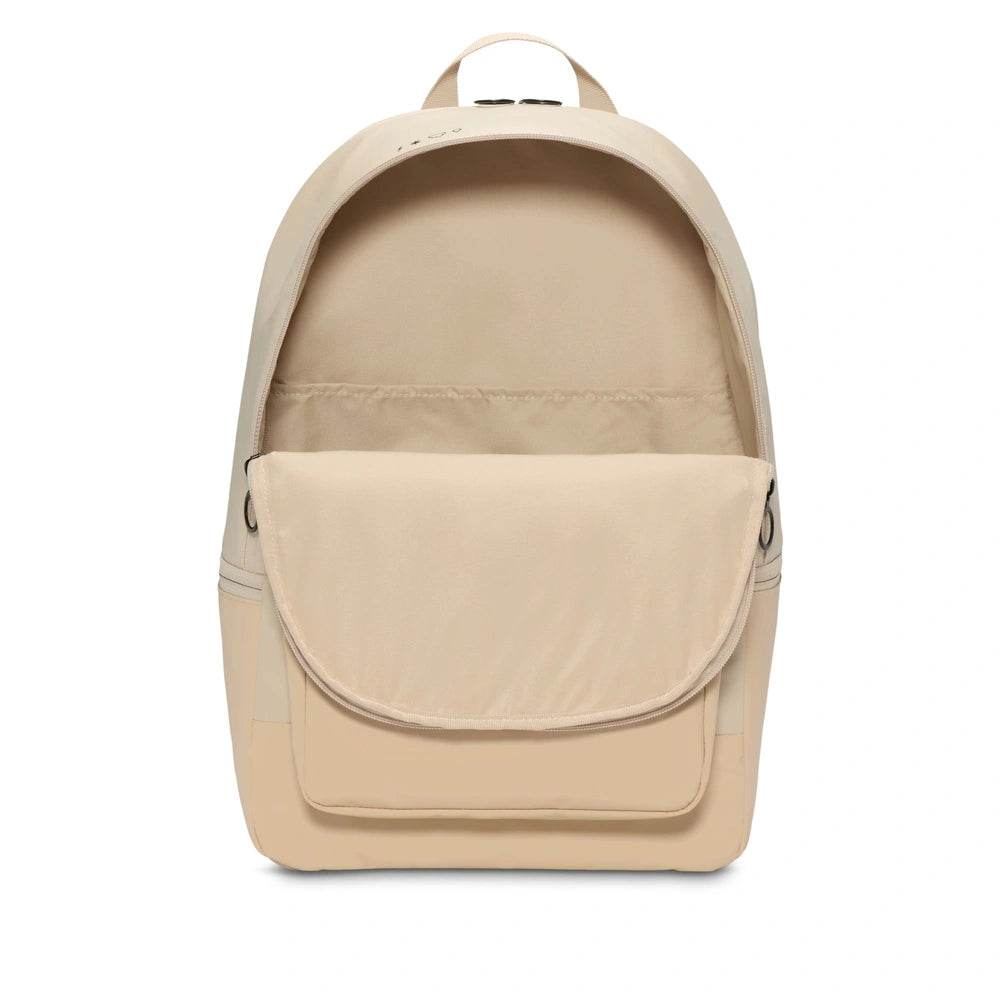 Main pocket image of the Heritage Backpack - Winterized Eugene in Desert Khaki