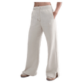 Main view of the Nike Phoenix Fleece Sweatpants in Light Orewood Brown colourway, women model