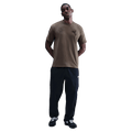 Front view of the Nike SB Max90 Tee in Ironstone colourway, mens model