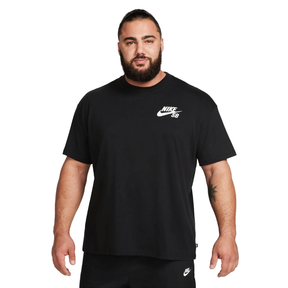 Front image of SB Tee in Black