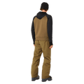 Back view of the Oakley Best Cedar Rc Insulated Ski Pants in Army Green colourway, mens's model
