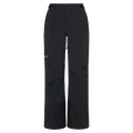 Main view of the Oakley Canopy Insulated Ski Pants in Blackout colourway, women model