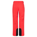Back view of the Oakley Canopy Insulated Ski Pants in HIBISCUS RED colourway, women model