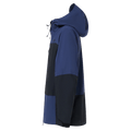 Side view of the Oakley Canopy Pro Insulated Ski Jacket in ABYSS and BLACK colourway, men's model