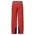 Back view of the Oakley Canopy Pro Insulated Ski Pants in FLAME RED and ROSEWOOD colourway, men's model