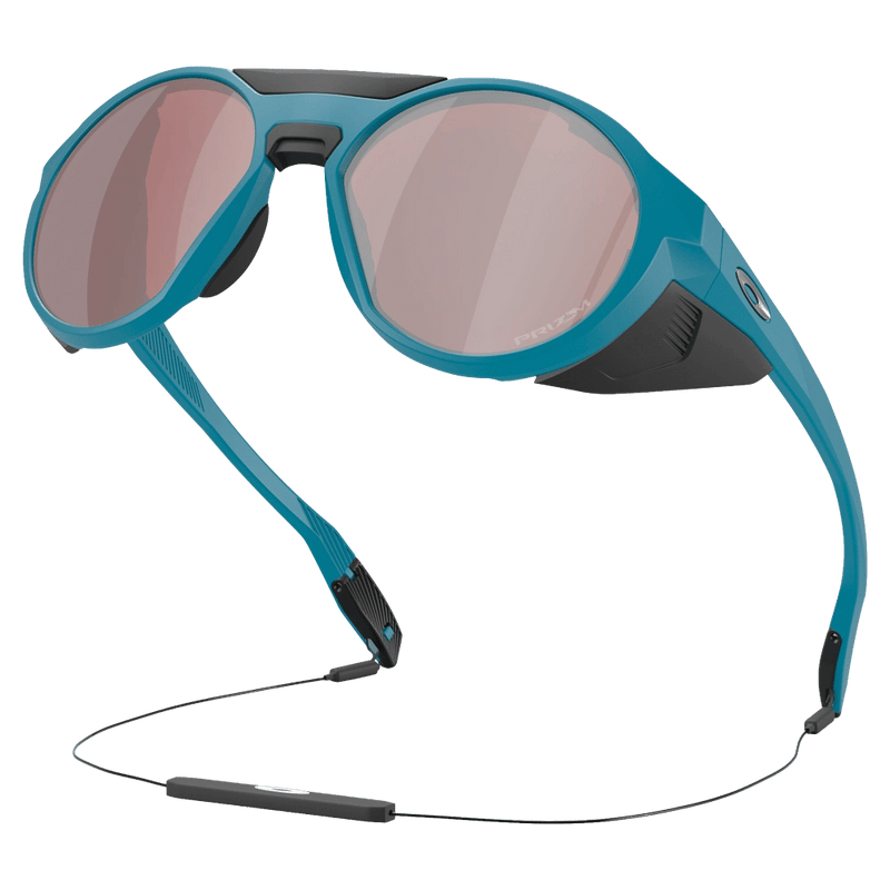 Main view of the Oakley Clifden Sunglasses in Matte Balsam, Prizm Black lens, unisex model