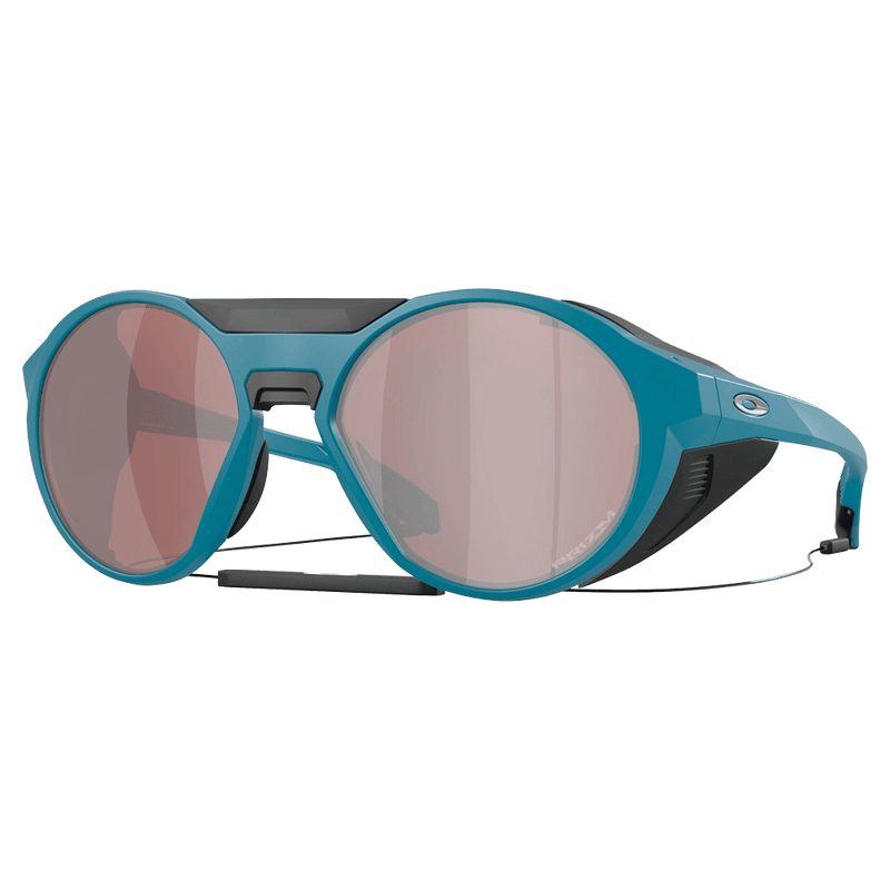 Alternative view of the Oakley Clifden Sunglasses in Matte Balsam, Prizm Black lens, unisex model