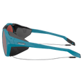 Side view of the Oakley Clifden Sunglasses in Matte Balsam, Prizm Black lens, unisex model