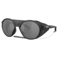 Alternative view of the Oakley Clifden Sunglasses in Matte Black, Prizm Black Iridium lens, unisex model