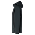 Side view of the Oakley Drift Tech Fleece Hoodie in Black colourway, men's model
