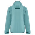 Back view of the Oakley Drift Tech Fleece Hoodie in Pacific colourway, men's model