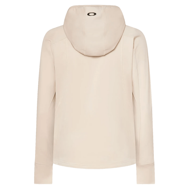 Back view of the Oakley Drift Tech Fleece in Mist colourway, women's model