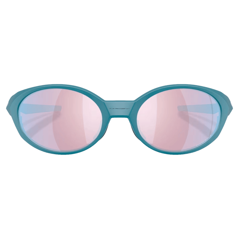 Front view of the Oakley Eye Jacket Redux Sunglasses in Matee Balsam, Prizm Snow Sapphire lens, unisex model