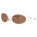 Main view of the Oakley Eye Jacket Redux Sunglasses in Matte Vapor, Prizm Tungsten lens, unisex model
