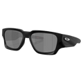 Main view of the Oakley Instagator Sunglasses in Matte Black colourway, unisex's model
