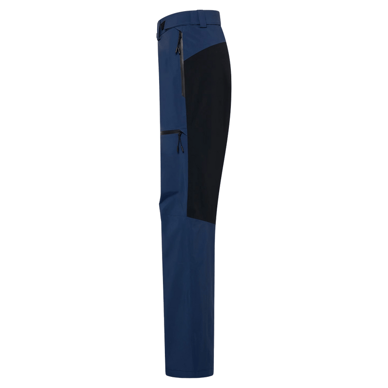 SIde view of the Oakley Kendall Rc Shell Pants in ABYSS and BLACK colourway, WOMEN model