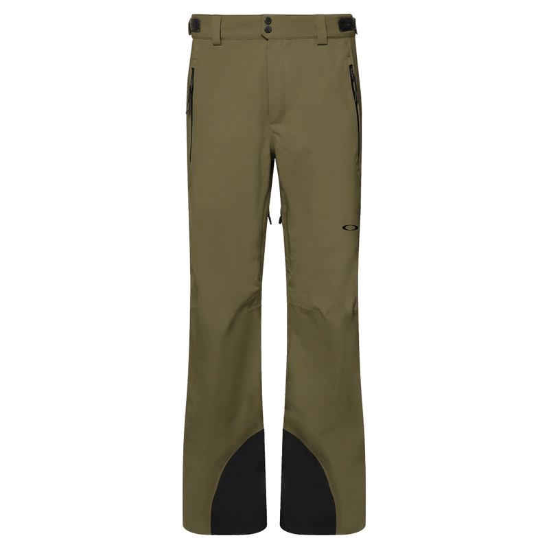 Main view of the Oakley Kendall Rc Shell Ski Pants in Army Green colourway, men's model