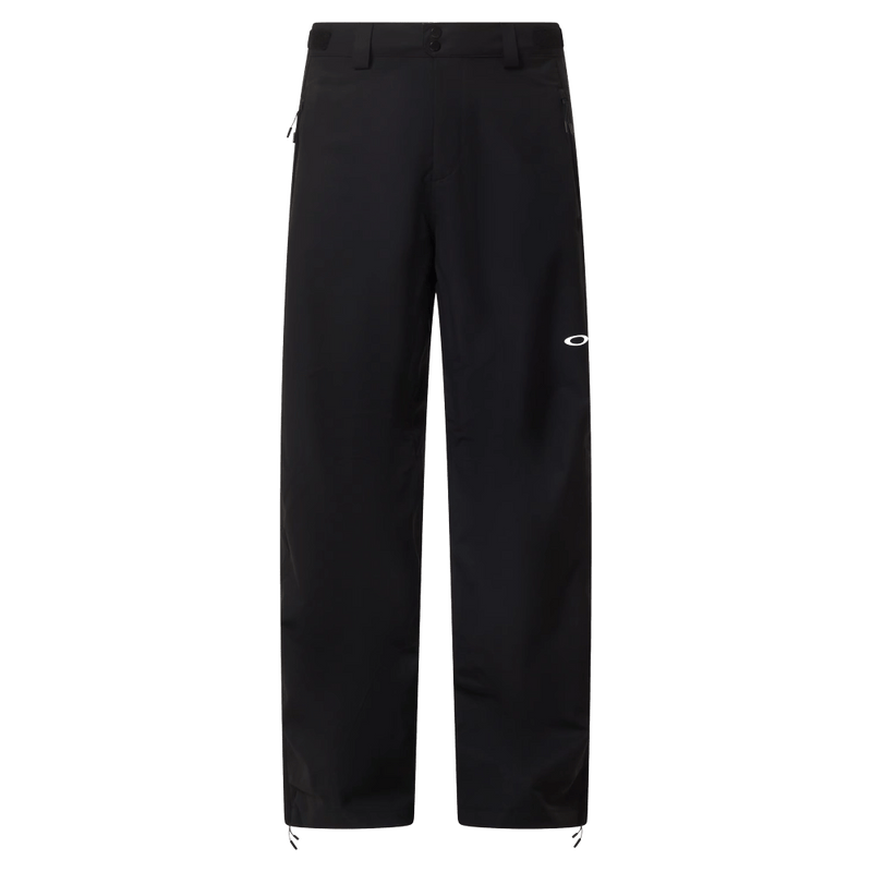 Main view of the Oakley Kendall Rc Shell Ski Pants in Black and White colourway, men's model