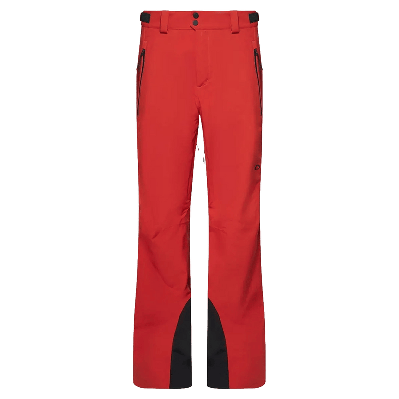 Main view of the Oakley Kendall Rc Shell Ski Pants in Red Flame colourway, men's model