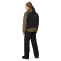 Back view of the Oakley Range Rc 2.0 Ski Jacket in Army Green colourway, men's model