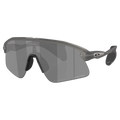Main view of the Oakley Stunt Devil Sunglasses in Grey Smoke colourway, unisex's model