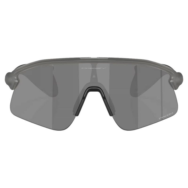 Front view of the Oakley Stunt Devil Sunglasses in Grey Smoke colourway, unisex's model