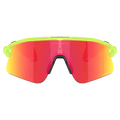 Front view of the Oakley Stunt Devil Sunglasses in Matte Uranium colourway, unisex's model